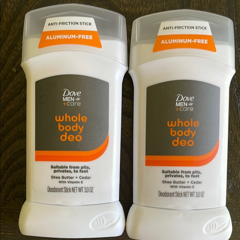 Dove Men+Care Whole Body Deodorant Stick for Men Shea Butter & Cedar, 3 oz